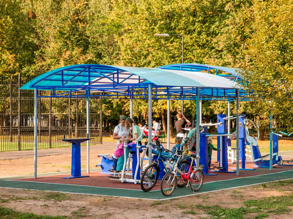 Уличные тренажеры на площадках Уличные тренажеры на площадках
