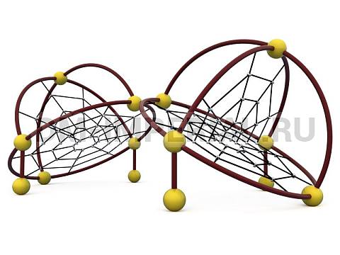 Уличное оборудование, Игровое оборудование, Фигура для лазания Молекулы МФ 1.336 МФ 1.336