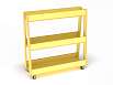Стеллаж для спортинвентаря (желтый (ая))