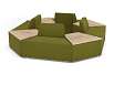 Диван модульный 4 (Ткань Green)