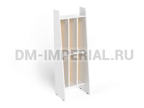 Оснащение детских садов, Шкафы, Шкаф для полотенец 2-х ярусный 3-х секционный ШП-005-3