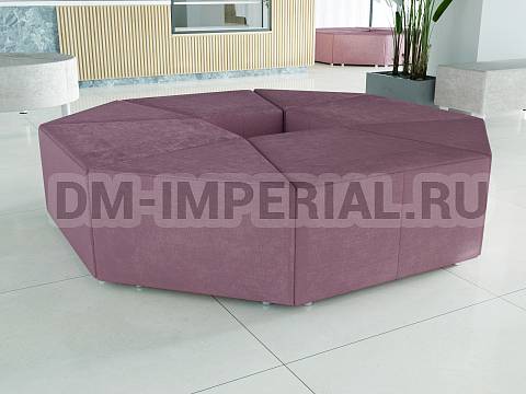 Оснащение школ, Мягкая мебель для школ, Диван модульный 1 ШМ-ММ-070