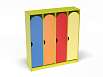 Шкаф 4-х секционный на цоколе стандарт (разноцветный (ая), Вариант 10)
