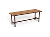Скамейка (бук, каркас коричневый)