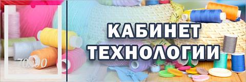 Информационные стенды, Оформление стендов для школы, "Кабинет технологии для девочек", кабинетная табличка с карманом ШК-0155