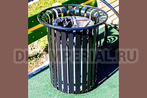 Уличное оборудование, Садово-парковое оборудование, Урна металлическая У 1.6 У 1.6