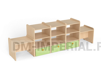 Стеллаж разносторонний