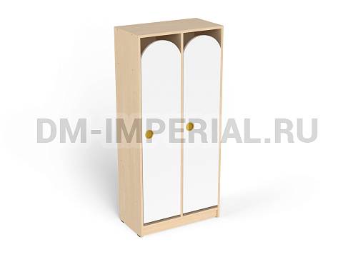 Оснащение детских садов, Шкафы, Шкаф 2-х секционный на цоколе ШР-002-2