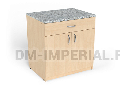 Тумба 2-х дверная с ящиком