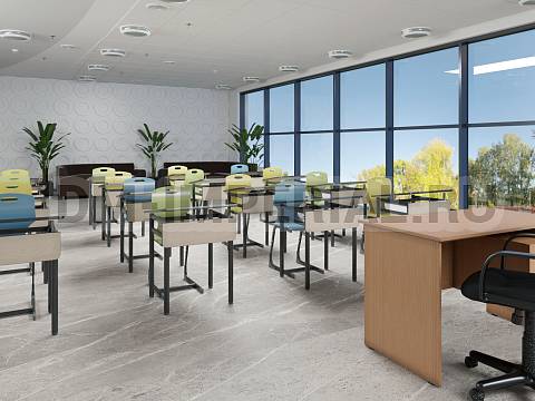 Оснащение школ, Школьные стулья, Стул ученический регулируемый ЭРУДИТ ШМ-АШС-005