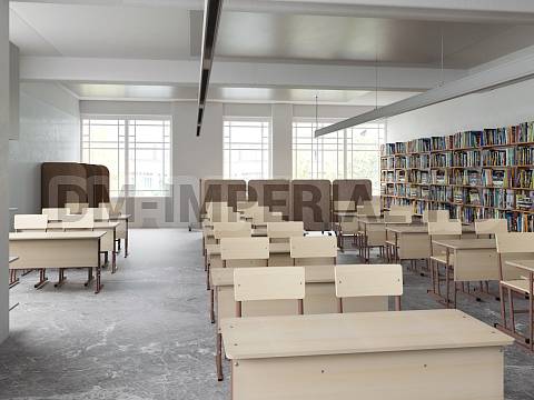 Оснащение школ, Мягкая мебель для школ, Экран акустический ШМ-ММ-035