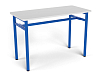 Стол обеденный 1500 (скандинавия, каркас синий, 3/4/5/6 гр.)