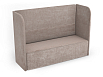 Диван 2-х местный  с высокой спинкой (Ткань Light Beige)