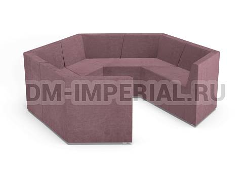 Оснащение школ, Мягкая мебель для школ, Диван модульный 9 ШМ-ММ-086