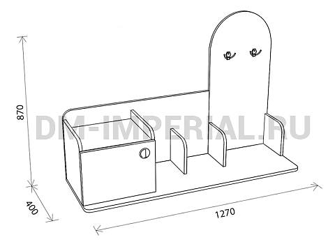Оснащение детских садов, Детские уголки, Спорт уголок Малыш ИМ-060