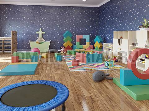 Оснащение детских садов, Детские уголки, Ящик для спортинвентаря Мельница ИМ-064