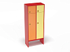 Шкаф 2-х секционный с антресолью (разноцветный (ая), Вариант 9)