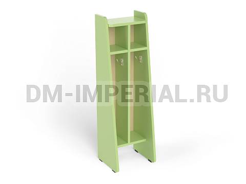 Оснащение детских садов, Шкафы, Шкаф для полотенец напольный 2-х секционный ШП-002-2