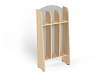 Шкаф для пол. напольный Волна 3-х секционный (береза/серый)