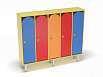 Шкаф 5-ти секционный на металлических ножках (разноцветный (ая), Вариант 11)