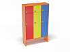 Шкаф 3-х секционный с антресолью (разноцветный (ая), Вариант 9)