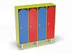 Шкаф 4-х секционный на металлических ножках (разноцветный (ая), Вариант 10)