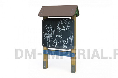 Доска для мела с крышей МФ 1.162