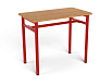 Стол обеденный 1000 (бук, каркас красный, 3/4/5/6 гр.)