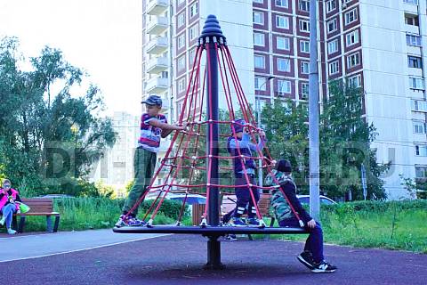 Уличное оборудование, Игровое оборудование, Фигура для лазания - карусель Юла МФ 1.331 МФ 1.331