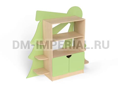 Оснащение детских садов, Шкафы, Уголок Природы Лесная полянка ШС-040