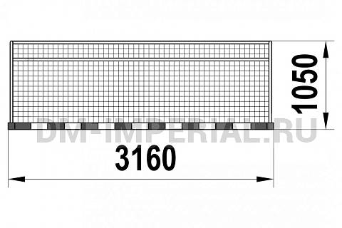 Уличное оборудование, Спортивное оборудование, Ворота минифутбол СП 1.56 СП 1.56