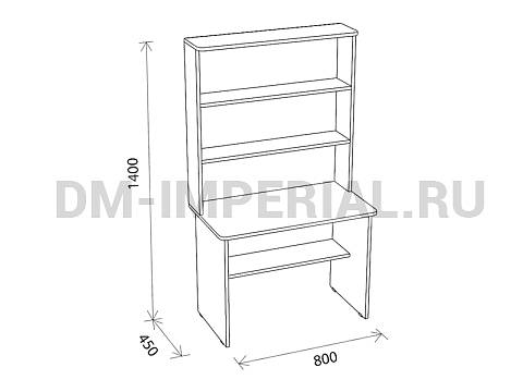 Оснащение детских садов, Шкафы, Стеллаж для экспериментирования ШС-053