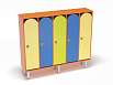 Шкаф 5-ти секционный на металлических ножках (разноцветный (ая), Вариант 9)