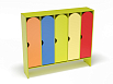 Шкаф для одежды 5-ти секционный стандарт (разноцветный (ая), Вариант 10)