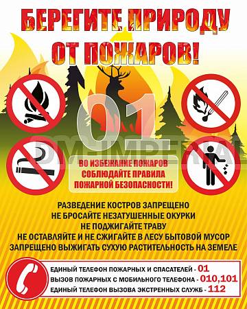 Информационные стенды, Оформление стендов для сада, Берегите природу ДС-01162