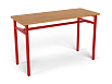 Стол обеденный 1800 (бук, каркас красный, 3/4/5/6 гр.)
