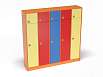 Шкаф 5-ти секционный с антресолью на цоколе (разноцветный (ая), Вариант 10)