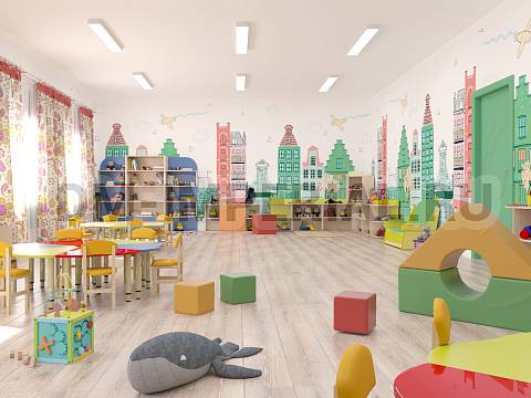 Оснащение детских садов, Детские уголки, Уголок природы Малыш ИМ-074