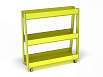 Стеллаж для спортинвентаря (лайм)