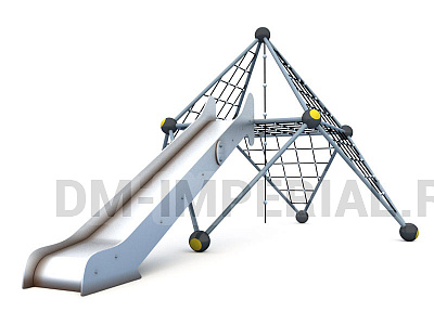 Фигура для лазания с горкой Галактика СП 1.94.1