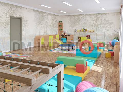 Оснащение детских садов, Детские уголки, Уголок природы Малыш с полками  ИМ-074/2