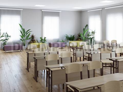 Оснащение школ, Мягкая мебель для школ, Пуф прямоугольный ШМ-ММ-020