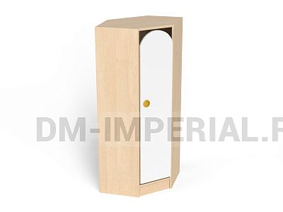 Шкаф 1-но секционный на цоколе угловой