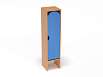 Шкаф для одежды 1-но секционный стандарт (каркас бук с разноцветными фасадами, Вариант 4)