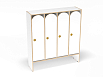 Шкаф для одежды 4-х секционный (скандинавия, Вариант 12)