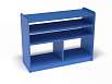 Модуль 2, стеллаж (синий (яя), Вариант 15)