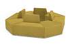 Диван модульный 3 (Ткань Yellow)
