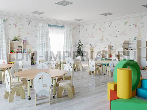 Оснащение детских садов, Детские уголки, Уголок Природы Ручеек ИМ-037