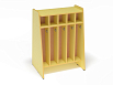 Шкаф для пол. 2-х сторонний 5-ти секционный (разноцветный (ая), Желтый)