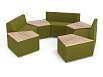 Диван модульный 6 (Ткань Green)